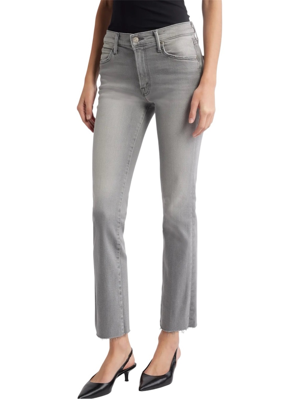 Mother The Rascal Ankle Fray in Noted! Womens Size 25